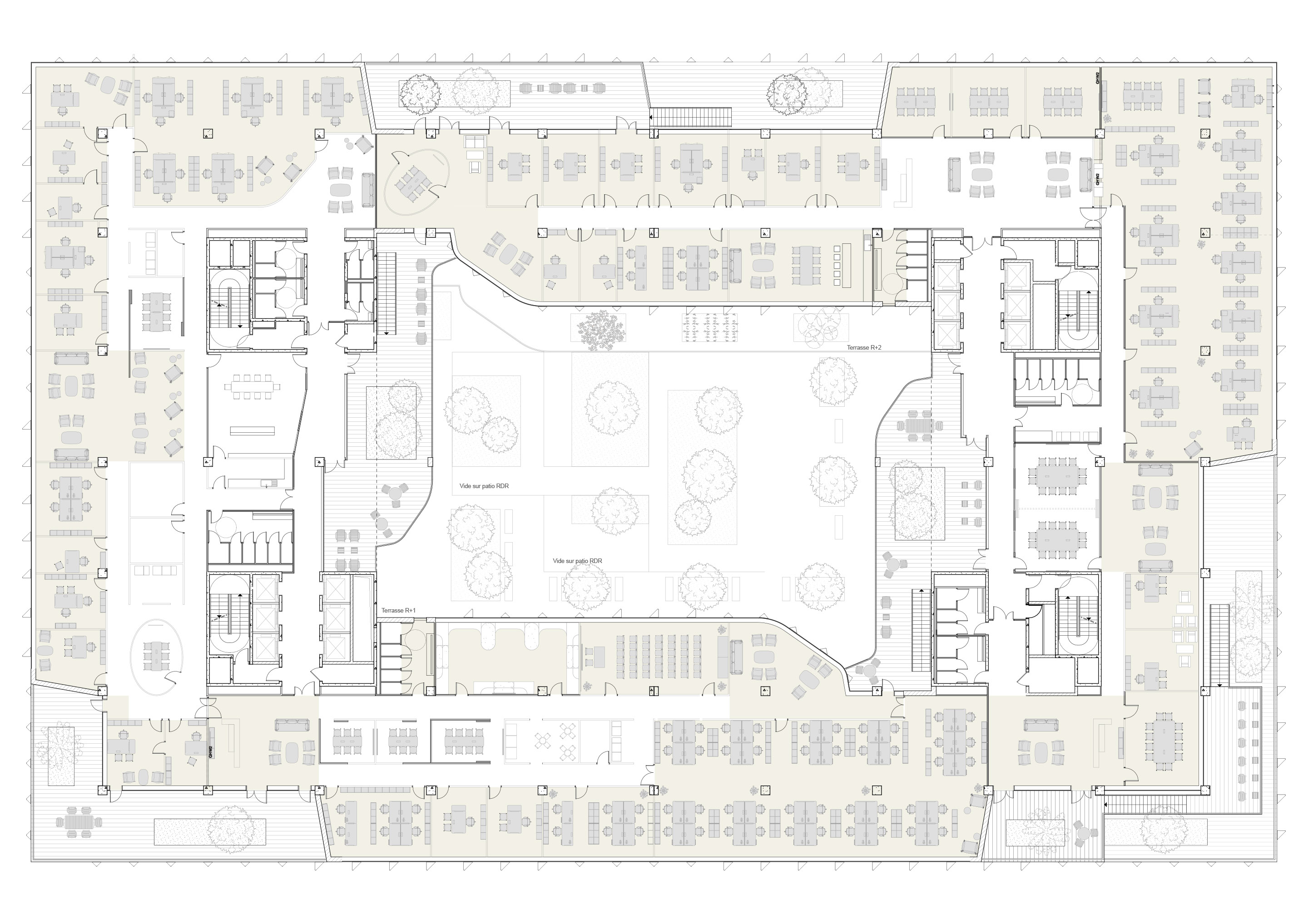 Querencia | Atelier d'architecture | CB3 | Plan Masse